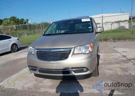 2014 Chrysler Town & Country Touring из США, поврежденный, VIN 2C4RC1BG1ER285917